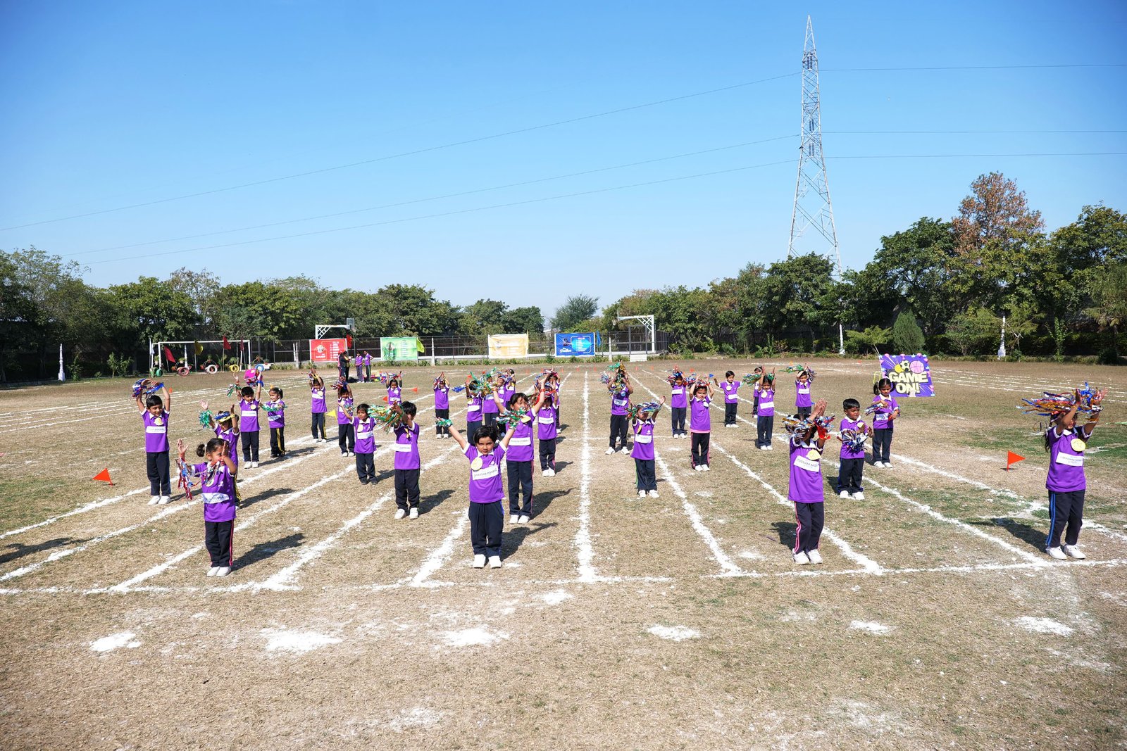 Energetic Extravaganza Kindergarten Sports Day Unleashes the Spirit of Young Athletes